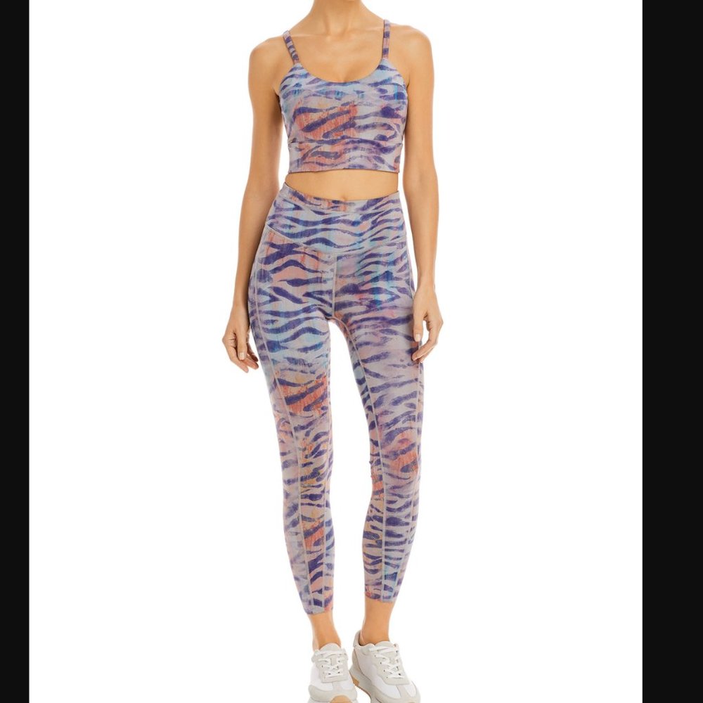 Free People Reversible Beat The Heat Leggings & Sports Bra Set-NEW